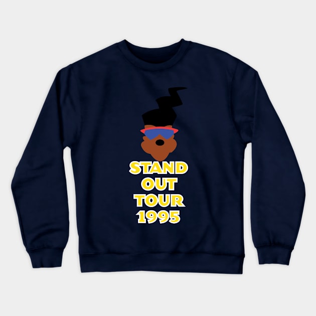 Stand Out Tour 95 Graphic Crewneck Sweatshirt by chriskit